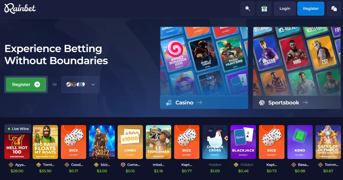 Rainbet Casino Login – Stapsgewijze gids voor inloggen en accountbeheer image 1